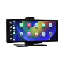 Ottocast 10" Taşınabilir Carplay & Android Auto, Ön & Arka Kameralı Araç Multimedya