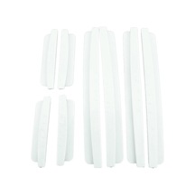 Araba Otomobil Parçaları Koruma Tampon Kapak Koruyucu Kapı Kalıplama Trim Şerit Kenar 8 Adet Oto Evrensel Şeffaf