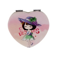 Suntek Mini Katlanır Çift Taraflı Makyaj Kozmetik Ayna Kompakt