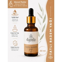 Biodamla Natural Tatlı Badem Yağı 20 Ml