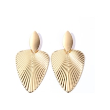 Skycity Glamgeo Moda 12 Çift Altın & Gümüş Küpe Seti, Şık Ve Çarpıcı Tasarımlar Gold