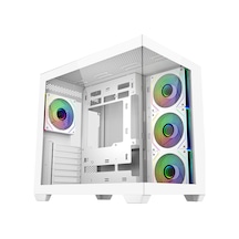 Cooler Master Elite 681 Tg E681-whnn85-s00 4x120mm Argb Fan Atx Akak0col0051