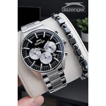 Slazenger 2 Yıl Garantili İç Fonksiyonları Aktif 10 Atm Suya Dayanıklı Erkek Kol Saati Fg.sl2602.350 Gümüş