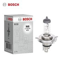 Bosch 12 Volt 60/55 Watt H4 Ampul - 10 Adet