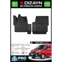 Fiat Scudo 3d Pro Havuzlu Paspas Ön 2'li 2007-2016 A+ Kalite 3ds-sdz040