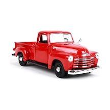 Maisto 1950 Chevrolet 3100 Pickup 1 24 Kırmızı Model Araba