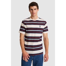 U.S. Polo Assn. U.s. Polo Assn. Erkek Krem Tişört 50326971-vr071