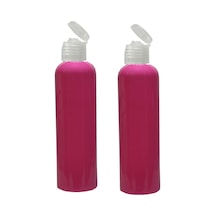 Paradise 2 Adet 400 Ml Damla Kapaklı Boş Pet Şişe Pembe
