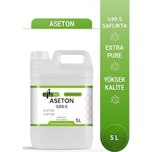 Aseton %99,5 Kimyasal Saflıkta 5 Litre