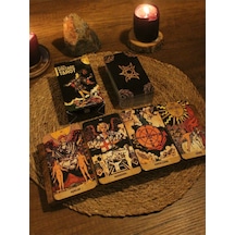 Vintage Tarot Destesi 78 Kart - Arındırma Kesesi - Demet Tütsü