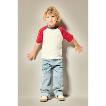 Defacto Baggy Fıt Esnek Baskılı Jean Pantolon Erkek Bebek I0138a526aunm39 Mavi-nm39
