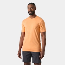 Helly Hansen Hh Tech Logo Erkek T-shirt-32442 Turuncu Helly Hansen Hh Tech Logo Erkek T-shirt-32442 Turuncu