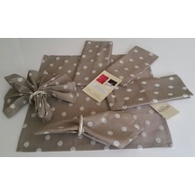 Mutfak Peçetesi Caro Point 40X40 Cm 6'Lı Zeytin Yeşili (428756681)