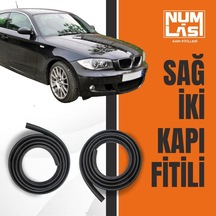 Bmw 1 Serisi E81 2007-2012 Kadifeli Sağ Ön Ve Arka Kapı Fitili-a Kalite-numlas-nm5103