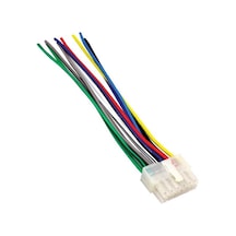 Pm-30044 12 Pin 10cm Kablolu Kenwood Piranha Oto Teyp Soket 27x20x13mm