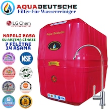 Elegance Kırmızı 7 Filitre 14 Aşama 8 Litre Alkali Mineral Ve Jak