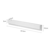 Wholesale11 Duvara Monte Uzun Diş Macunu Tutucu Çok Fonksiyonlu Beyaz