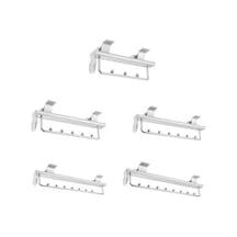 Yo5c Sones Rayı-gri Monoray İtme-çekme Elbise Donanımı Dolap Çubuk Boncuklu Asma 6 Qx Gri Gri