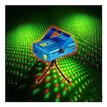 Kırmızı Yeşil Mini Led Lazer Sahne Disko Işık Lazeri Mavi Lazer