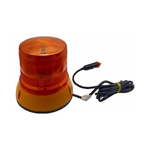 12V-24V Çakar Flaş Tepe Lambası Mıknatıslı Çakmak Fişli Ledli Tur
