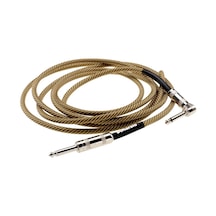 Dimarzio Ep1718srvt Örgülü Gitar Kablosu - Vintage Tweed 5.5m