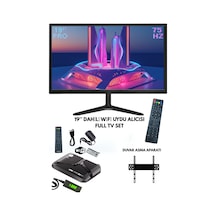 Sn-ha-ma 19'' 49 Ekran Pro Dahili Hoparlör Dahili Wifi Uydu Alıcısı Full Set Tv Monitör Hdmı-vga-usb-rca