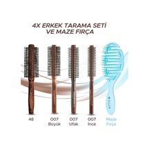 Elsa Professional 4'lü Erkek Tarama Serisi Ve Maze Fırçası