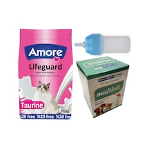 Amore Lifeguard Yavru Kedi Süt Tozu 240 G + Biberon + Multi Vitamin