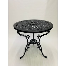 Aluminyumdokumcu Döküm Masa Güllü 60 CM Çap