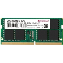 Transcend JM3200HSE-32G 32 GB DDR4 3200 MHz CL22 Notebook Ram