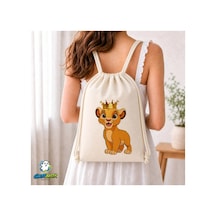 Ghostbastır Design Simba Büzgülü Keten Çanta C276 Bej