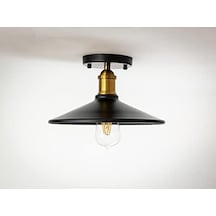 Riolight Retro Tekli Metal Plofonyer Avize Şapka Çapı: 28cm Rıo0001063 Diğer