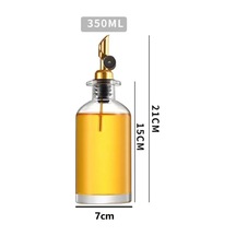 1 Adet Cam Zeytinyağı Dağıtıcı Şişe Baharat Şişesi Sirke Şişesi Şeffaf