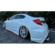 Honda Civic Fb7 Yan Marşpiyel Seti Sağ-sol - Boyasız - Bodykit Store