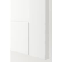 Ikea Beyaz Kullanışlı Mutfak Dolabı 40x75 Cm Dekoratif Beyaz