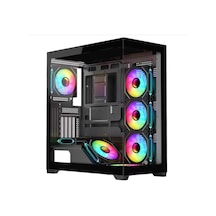 Frisby Fc-9565g Gdomınator 650w 80+ Gaming Kasa 7x Argb Fan Kdo