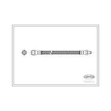 Corteco Fren Hortumu Arka Mercedes S-class W220 C215 19031170 A2204200148