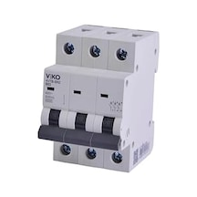 4vtb-3b63 Otomatik Sigorta 4,5ka B Tipi 3 Kutup 63a