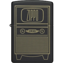 Zippo 218 Vintage Tv Design Çakmak 48619-103614 3-2