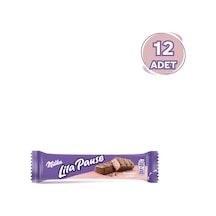 Milka Lila Pause Çilekli 34 G - 12 Adet