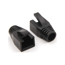 Cat. 7 Rj45 Jack Kılıfı - Siyah - 100 Adet