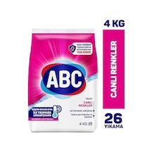 Abc Toz Deterjan Canlı Renkliler 4 Kg