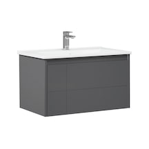 Orka Likya 60 Alt Modül + Lavabo Mat Antrasit Diğer