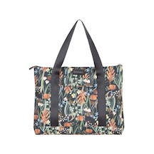 Eco Forest Omuz Çantası / Tote Bag Yeşil - Kahverengi