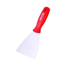 Çelik Spatula, 0.80 Mm Polisajlı Yay Çeliği, 50 Rockwell Sertlik, Ergonomik Sap, Kavisli, Kazıma Spatulası, İnşaat, Sıva Ve Yüzey Temizleme, Profesyonel Kalite, Dayanıklı El Aleti 50 Mm