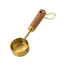1 Tbsp 15ml Gold Çelik Kahve Şeker Baharat Ölçü Kaşığı Mt147sr