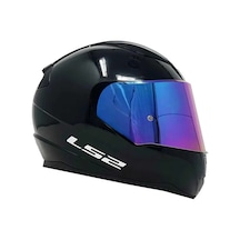 Ls2 Rapid 2 Full Face Motosiklet Kaskı Gökkuşağı Vizörlü Titanyum