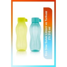 Eco Sise Suluk Limoni Ve Turkuaz 2'li 310 Ml Sarı Ve Turkuaz