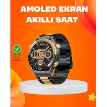 Amoled Akıllı Saat Ip67 Su Geçirmez 3 Bileklikli Sağlık Takipli