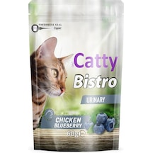 Catty Bistro Üriner Tavuklu Ve Yaban Mersinli Kedi Ödül Maması 60 Gr
